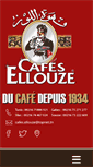 Mobile Screenshot of cafes-ellouze.com
